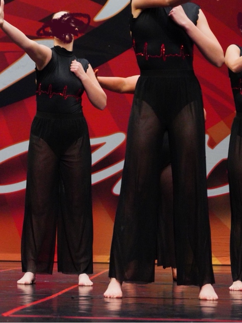 HEARTBEAT contemporary 2pc dance costume AM